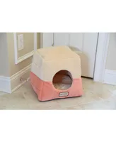 Armarkat 2-In-1 Cat Bed Cave Shape and Cuddle Pet Bed