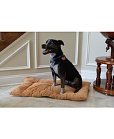 Armarkat M01CZS-m Medium Pet Bed Mat , Dog Crate Soft Pad With Poly Fill Cushion,Earth Brown
