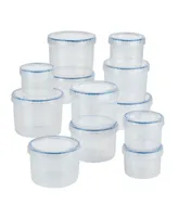 Lock n Lock Easy Essentials 24-Pc. Twist Food Storage Containers