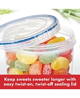 Lock n Lock Easy Essentials 24-Pc. Twist Food Storage Containers