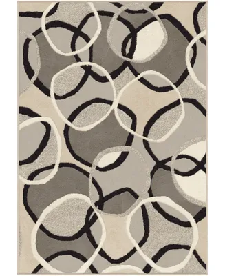 Closeout! Edgewater Living Touch Halo Multi 6'7" x 9'8" Area Rug