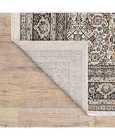 Oriental Weavers Maharaja 2061N Ivory and Gray 2' x 3' Area Rug