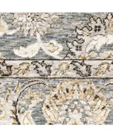 Jhb Designs Kumar Kum03 and Ivory 2' x 3' Area Rug