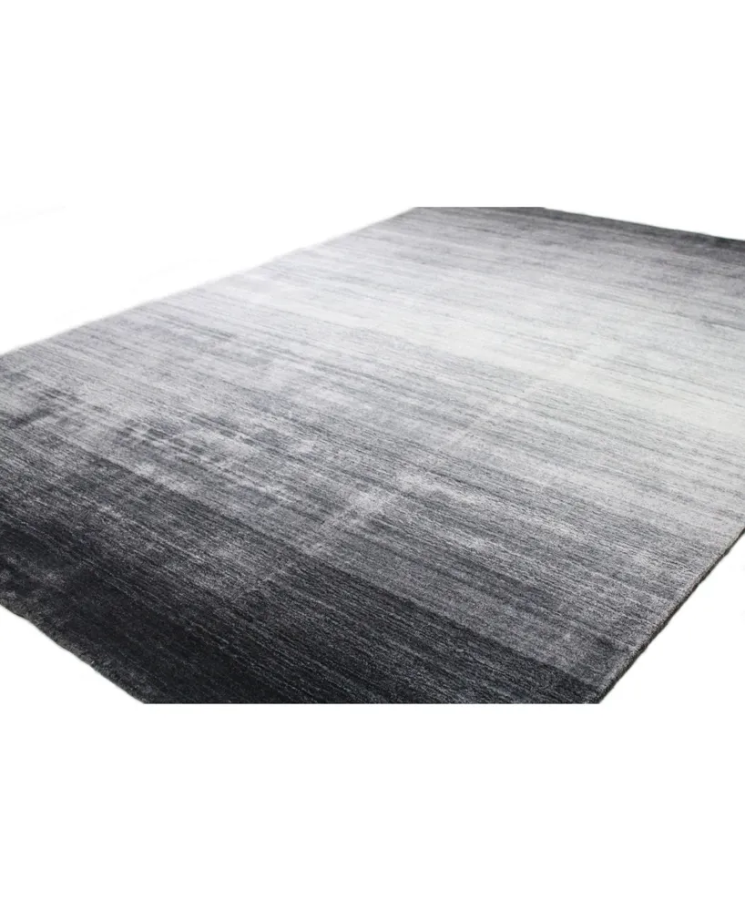 Bb Rugs Land Lnd-01 Gray 7'9" x 9'9" Area Rug