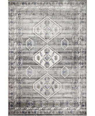 Closeout! Bb Rugs Mesa Mes-02 Silver 3'6" x 5'6" Area Rug