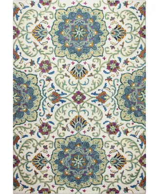 Closeout! Bb Rugs Taron Val-06 Ivory 2'6" x 8' Runner Rug