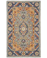 Safavieh Antiquity At504 Blue and Gold 2' x 3' Area Rug