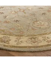 Safavieh Antiquity At62 Silver 6' x 6' Round Area Rug