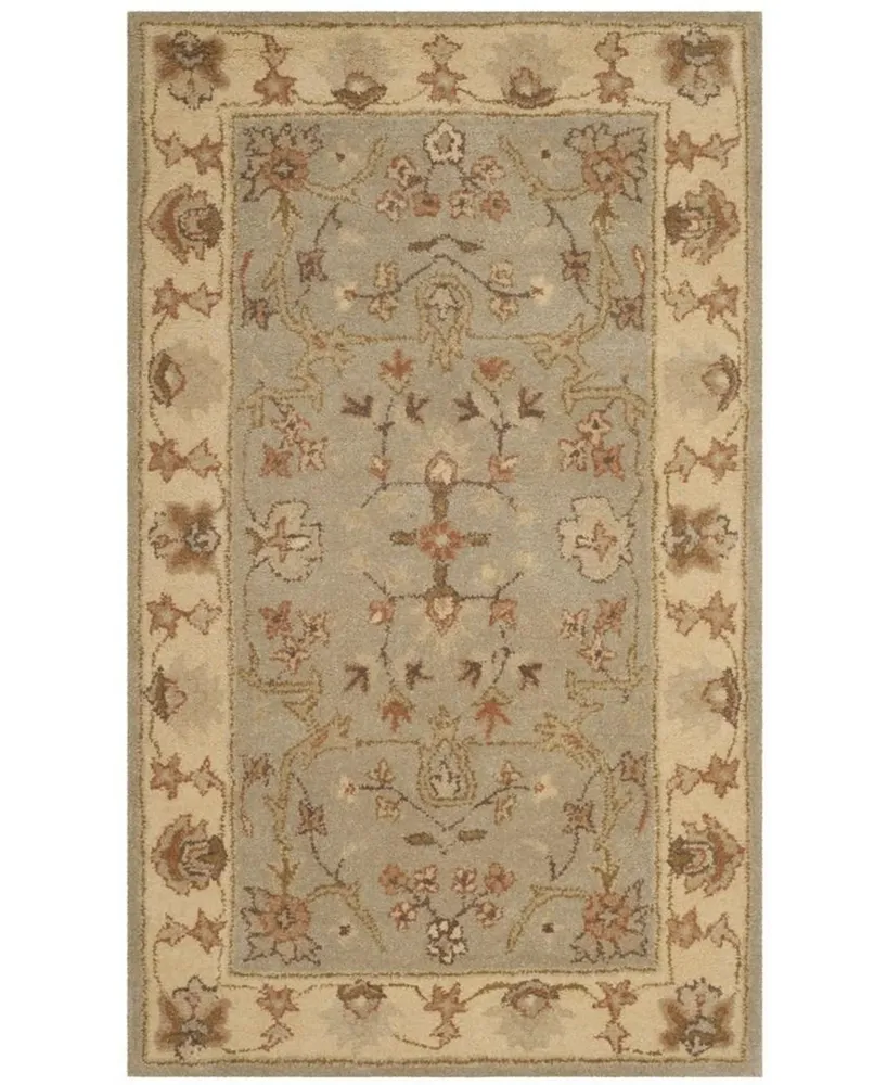 Safavieh Antiquity At62 Silver 3' x 5' Area Rug