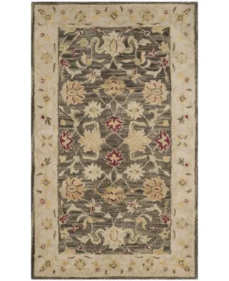Safavieh Antiquity At853 Olive and Gray 4' x 6' Area Rug