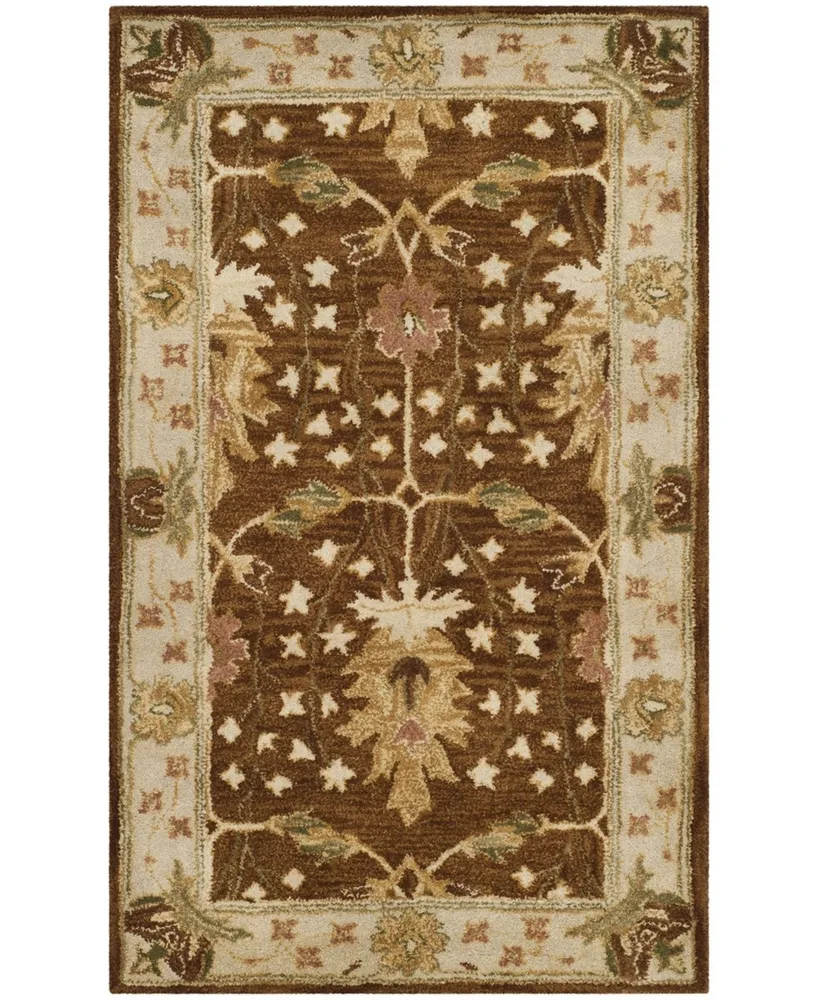 Safavieh Antiquity At840 Brown 4' x 6' Area Rug