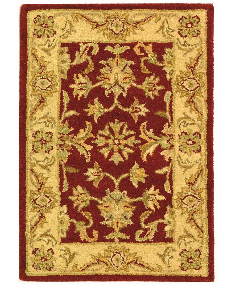 Safavieh Antiquity At312 Red and Gold 2' x 3' Area Rug