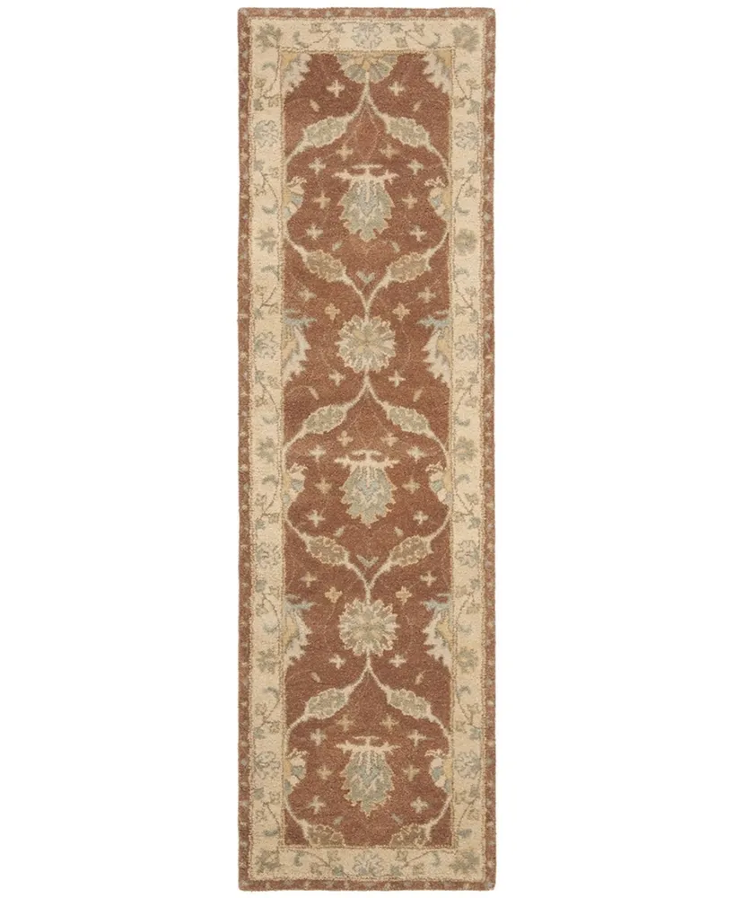 Safavieh Antiquity At315 Brown 2'3" x 14' Runner Area Rug