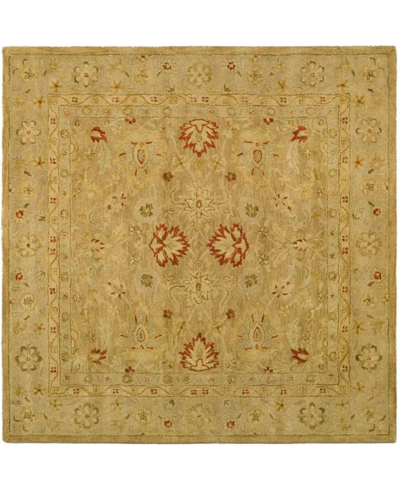 Safavieh Antiquity At822 Brown 6' x 6' Square Area Rug