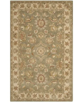 Safavieh Antiquity At313 Green and Gold 6' x 9' Area Rug