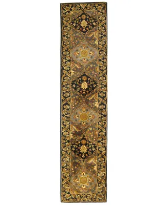 Safavieh Antiquity At57 Blue 2'3" x 10' Runner Area Rug