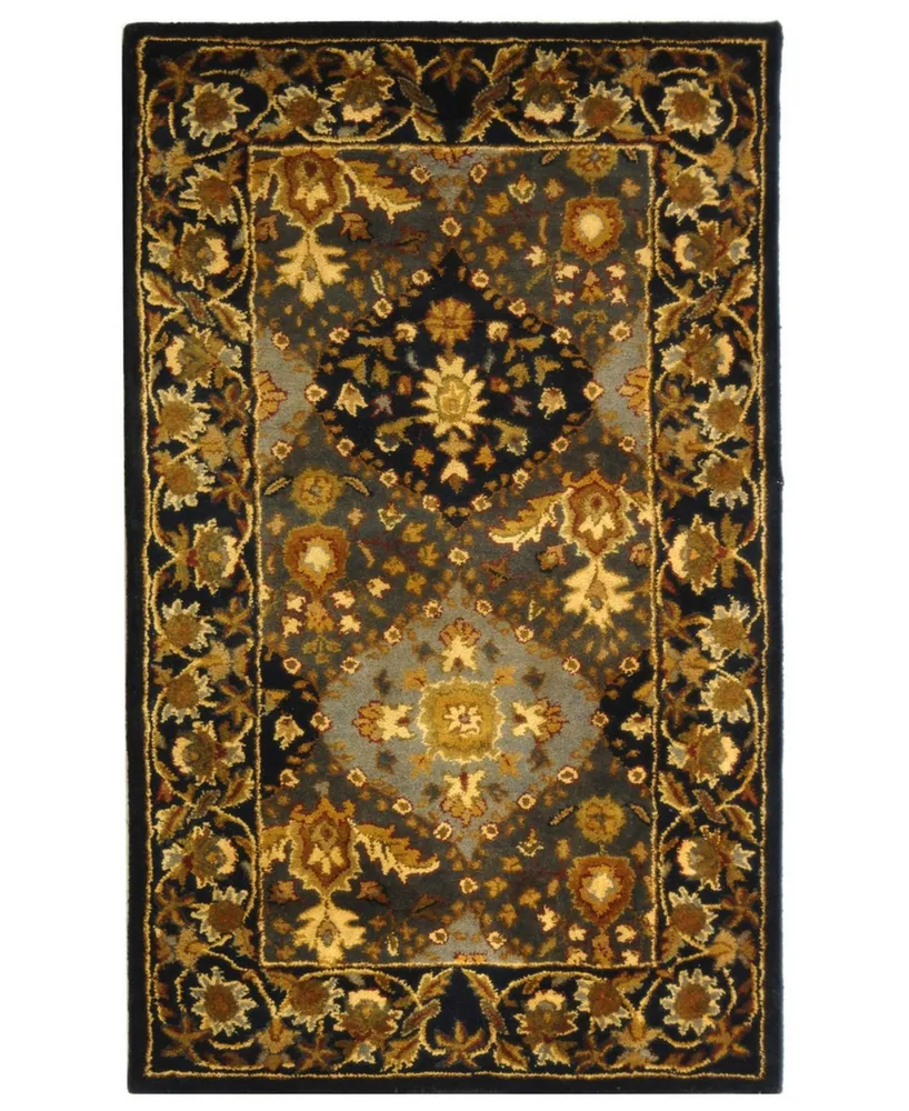 Safavieh Antiquity At57 Blue 4' x 6' Area Rug