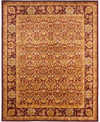 Safavieh Antiquity At51 Wine and Gold 8'3" x 11' Area Rug