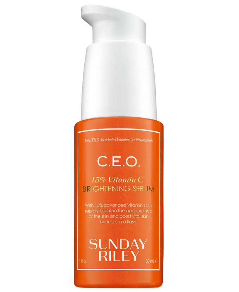 Sunday Riley C.E.O. Vitamin C Brightening Serum, 1oz.