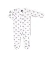 The Peanutshell Baby Boys and Girls Safari 3 Pack Sleepers