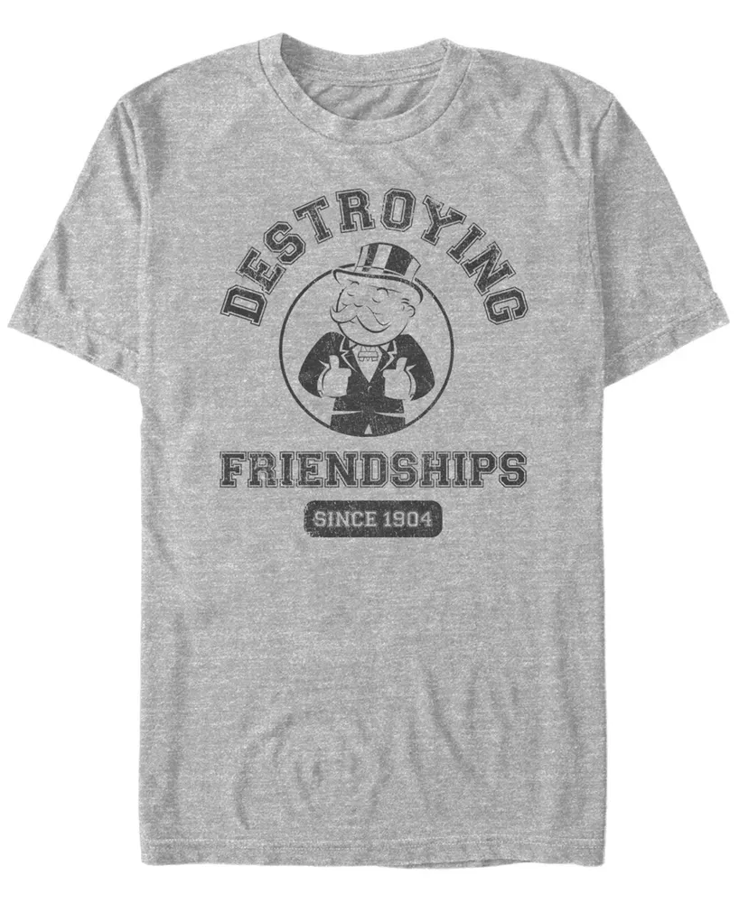 Fifth Sun Men's Friendship Destroyer Short Sleeve Crew T-shirt