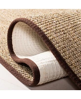 Martha Stewart Collection MSR9501T Tan 4' x 6' Area Rug