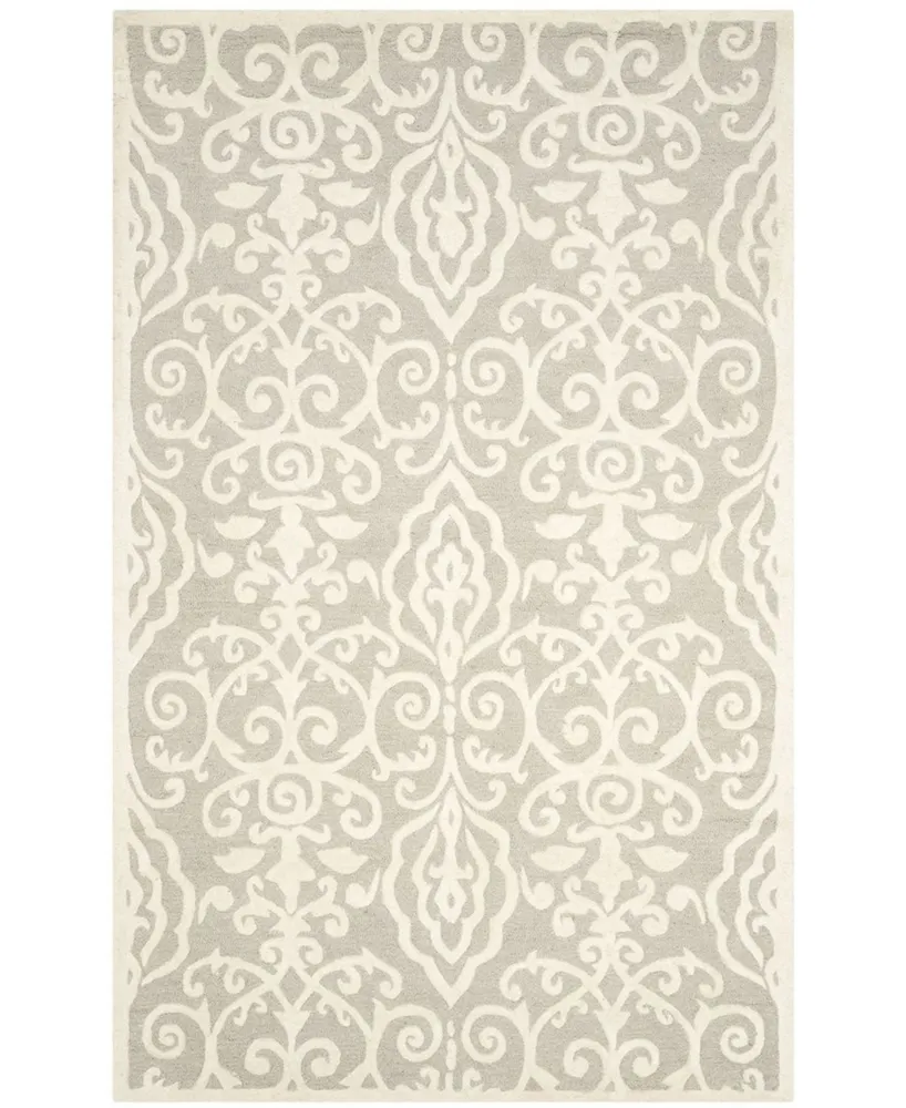 Martha Stewart Collection Marais MSR4324A Bone 4' x 6' Area Rug