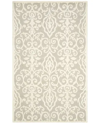 Martha Stewart Collection Marais MSR4324A Bone 4' x 6' Area Rug