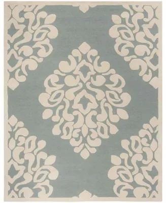 Martha Stewart Collection Floret Damask MSR4545A Brown 8' x 10' Area Rug