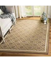 Martha Stewart Collection MSR4445 Brown 8' x 11'2" Area Rug