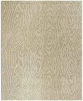 Martha Stewart Collection Layered Faux Bois MSR4534B Beige 8' x 10' Area Rug