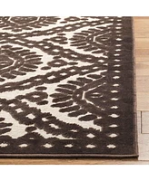 Martha Stewart Collection MSR4443 Cocoa 5'3" x 7'6" Area Rug