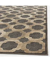 Martha Stewart Collection MSR74302 Onyx 3'3" x 5'3" Area Rug