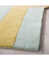 Martha Stewart Collection Big Top MSR4569A Aqua 5'7" x 6'9" Area Rug