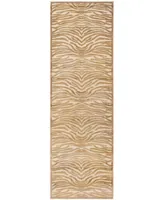 Martha Stewart Collection MSR74305 Taupe 2'5" x 7'6" Runner Area Rug