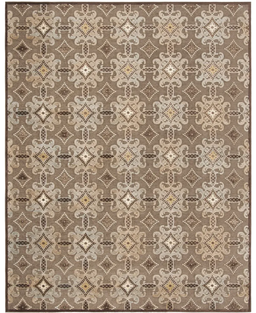 Martha Stewart Collection MSR74303 Brown 8' x 10' Area Rug