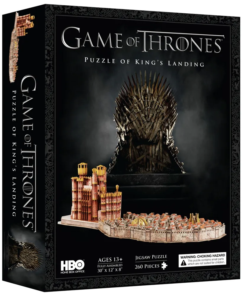 4D Cityscape Game Of Thrones- Kings Landing 3D Puzzle