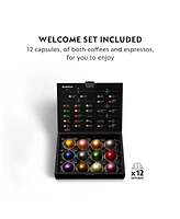 Nespresso Vertuo Plus Deluxe Coffee and Espresso Machine by De'Longhi in Titan