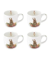 Royal Worcester Wrendale DesignsGrow Your Own Mug - Set of 4