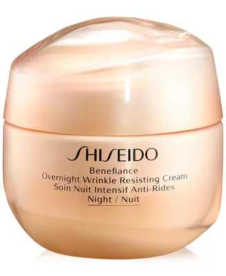 Shiseido Benefiance Overnight Wrinkle Resisting Cream, 1.7