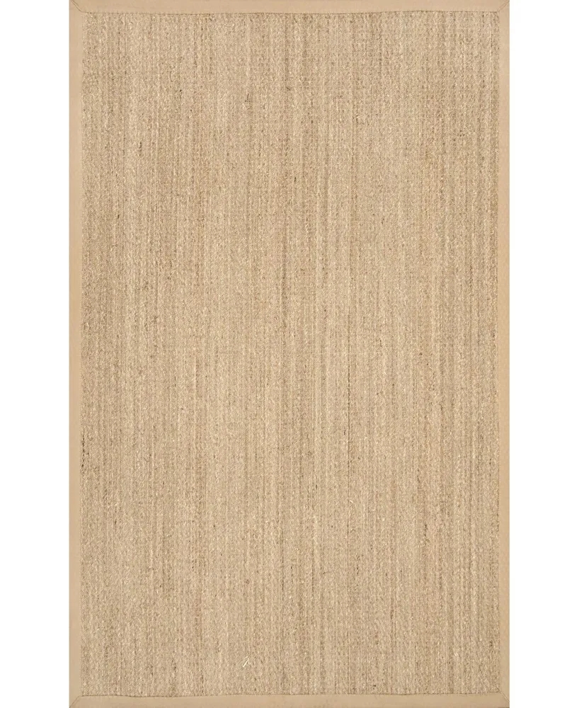 nuLoom Elijah BHSG01A Beige 8' x 10' Area Rug