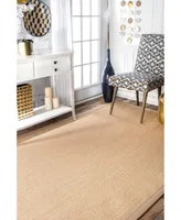 nuLoom Orsay ZHSS01C Beige 3' x 5' Area Rug