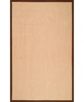 nuLoom Orsay ZHSS01E Brown 8' x 10' Area Rug