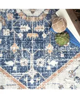 nuLoom Jacquie RZAB07B Blue 3' x 5' Area Rug