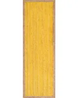 nuLoom Eleonora TAJT09A Yellow 6' x 9' Area Rug