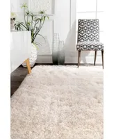 nuLoom Kristan AWVE16B Ivory 5' x 8' Area Rug