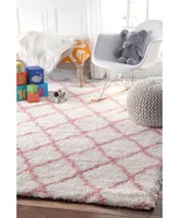 nuLoom Nelda OZAS03B Rose 7'10" x 10' Area Rug