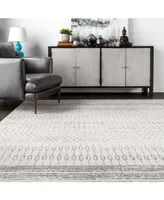 nuLoom Nova RZBD65B Gray 3' x 5' Area Rug