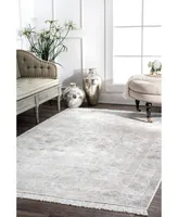 nuLoom Elyse DCRS02A Ivory 4' x 6' Area Rug