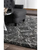 nuLoom Iola OZSG18B Gray 5'3" x 7'6" Area Rug